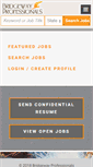 Mobile Screenshot of jobs.bridgewaypro.com